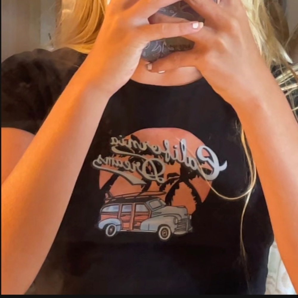 Cropped t shirt